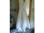 WEDDING DRESS,  This item is an ivory wedding dress...