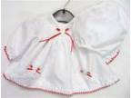 Beautiful frilly premature baby dress size 3-5lbs