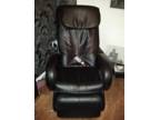 Black Leather Massage Chair